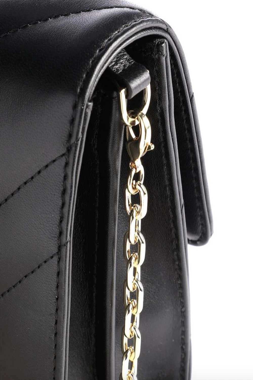 PATRIZIA PEPE Patrizia Pepe FLY bag met gouden logo Zwart