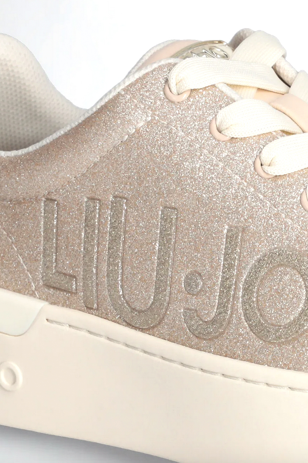 LIU JO Liu Jo Silvia 99 sneaker met gouden logo Goud