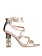 LIU JO Liu Jo Serena sandals with gold logo heel Gold