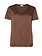 LIU JO Liu Jo top satin strech top Brown