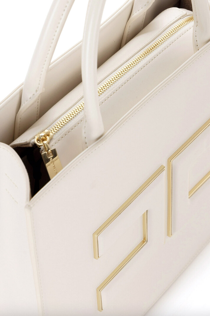 ELISABETTA FRANCHI Elisabetta Franchi medium shopper burro / cream White