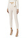 ELISABETTA FRANCHI Elisabetta Franchi pants with logo at waist Burro / Cream White