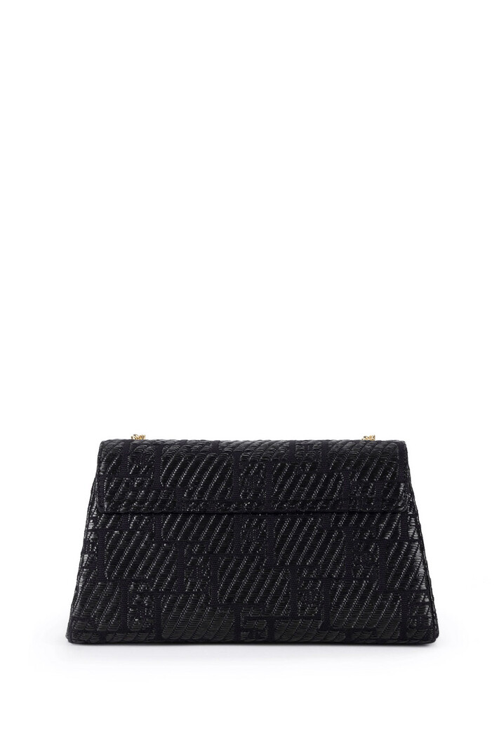 ELISABETTA FRANCHI Elisabetta Franchi bag in jacquard fabric Black