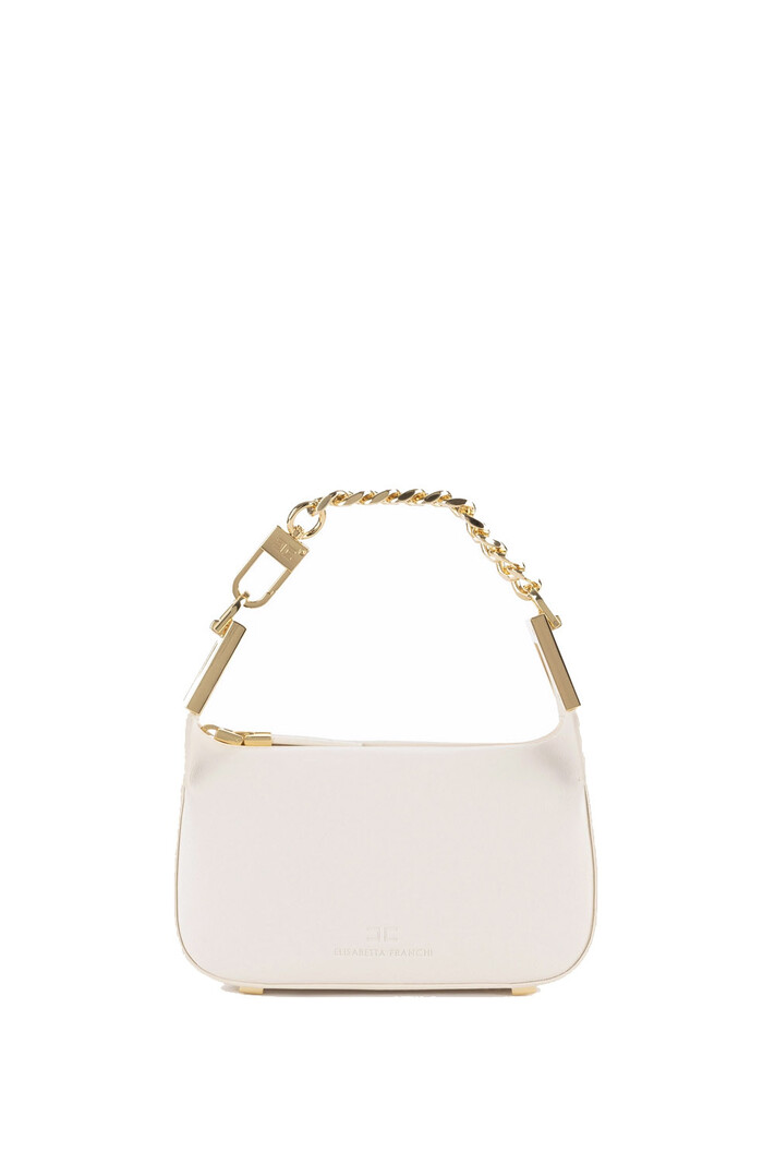 ELISABETTA FRANCHI Elisabetta Franchi mini camera bag / bag Burro / cream White