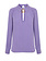 ELISABETTA FRANCHI Elisabetta Franchi blouse with charms at neck Iris / Purple