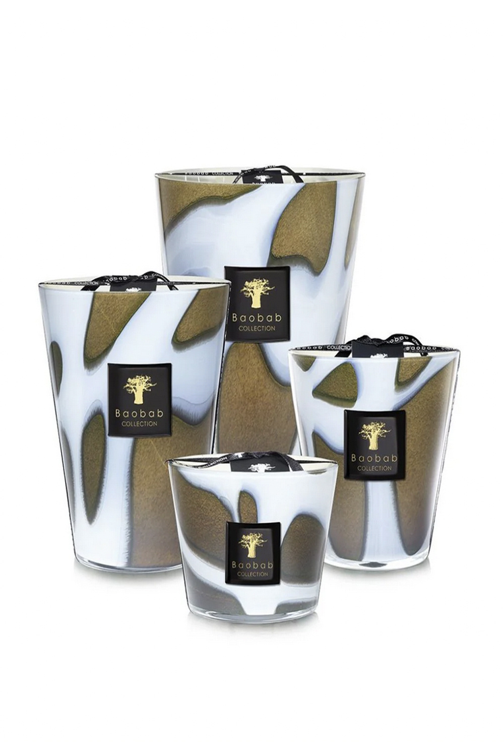 BAOBAB COLLECTION Baobab collection geurkaars Stones Agate Max 10  (10 cm)