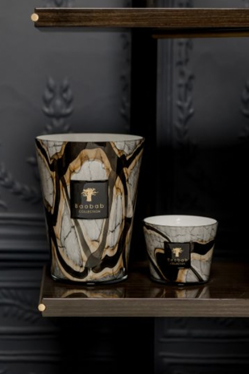 BAOBAB COLLECTION Baobab collection geurkaars Stones Marble Max 16 (16 cm)