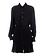 LIU JO Liu Jo fitted dress with strech elastic at bottom Black