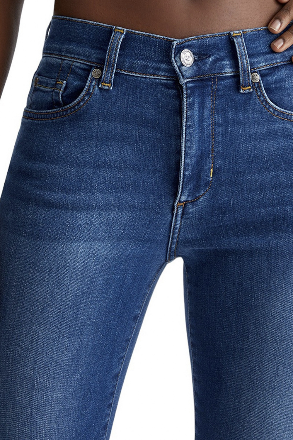 LIU JO Liu Jo flaired jeans met strass steentjes op achterzakken