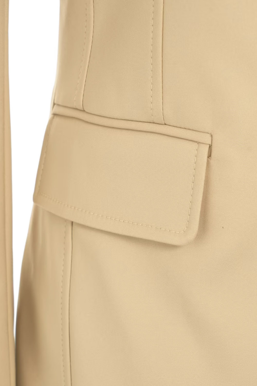 LIU JO Liu Jo colbert / blazer met gouden knopen Beige