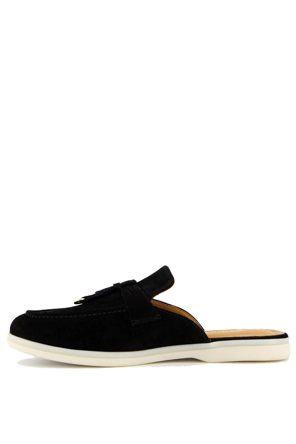 ATELIER VERDI Atelier Verdi Dames Julia loafer Slip on Black / Zwart ( valt een halve maat kleiner uit )