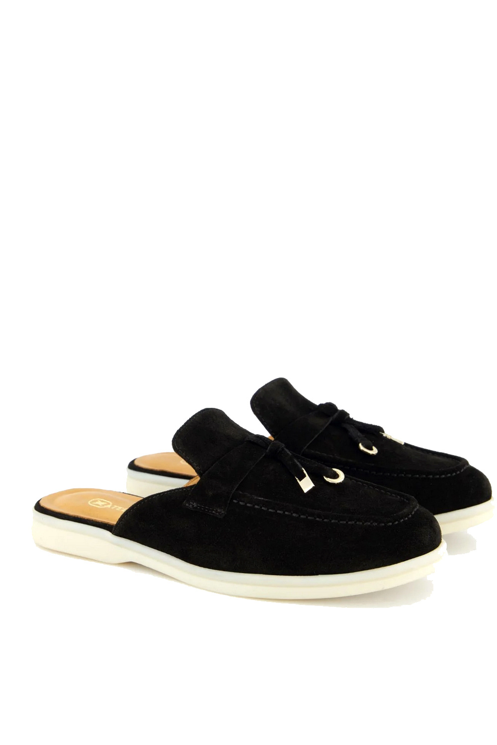 ATELIER VERDI Atelier Verdi Dames Julia loafer Slip on Black / Zwart ( valt een halve maat kleiner uit )