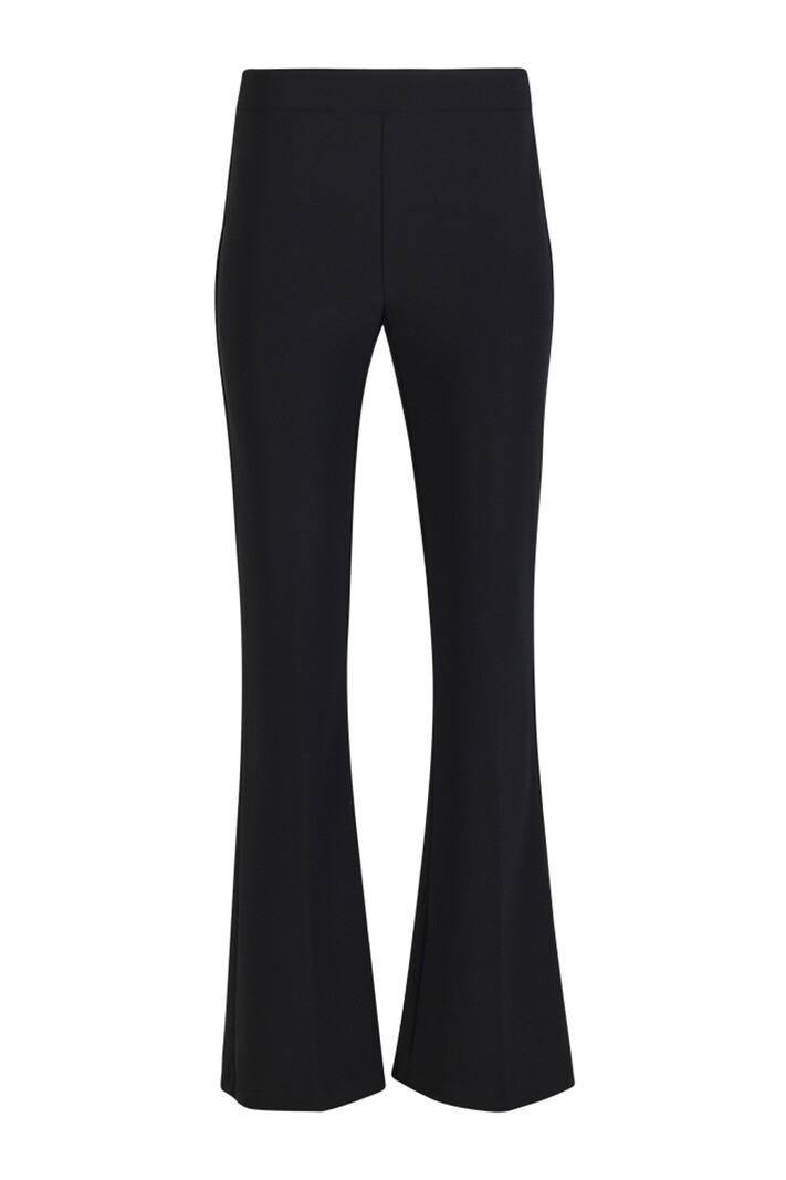 JOSEPH RIBKOFF Joseph Ribkoff flaired pantalon met stretch Zwart