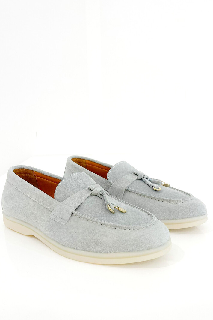 ATELIER VERDI Atelier Verdi Ladies Nina loafer Smoke / Grey