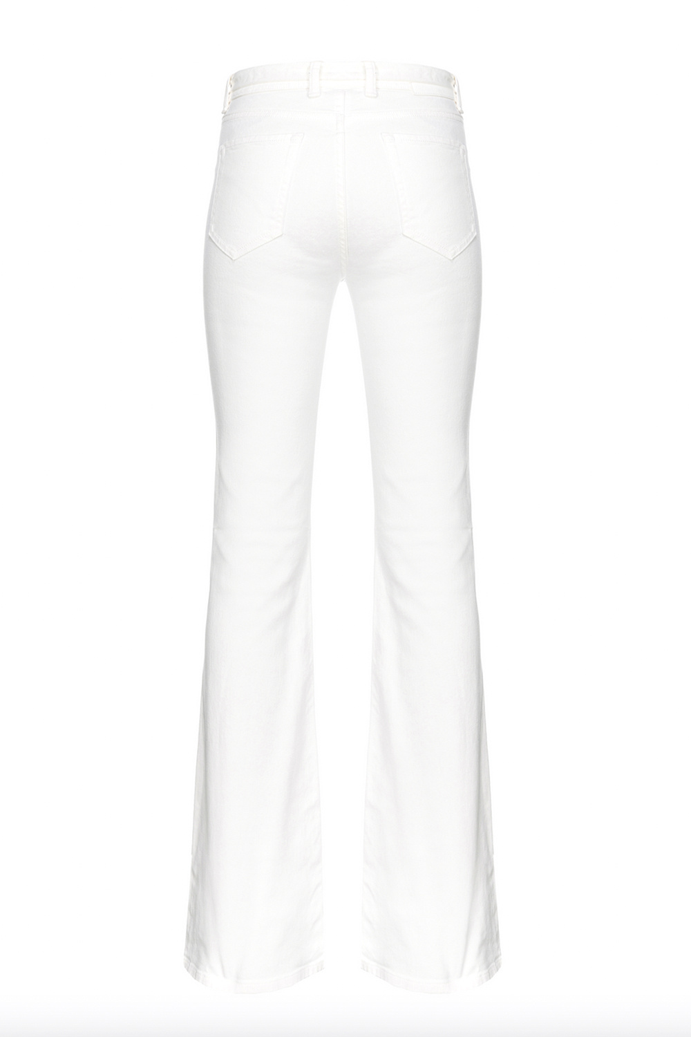 PINKO Pinko jeans including logo belt White