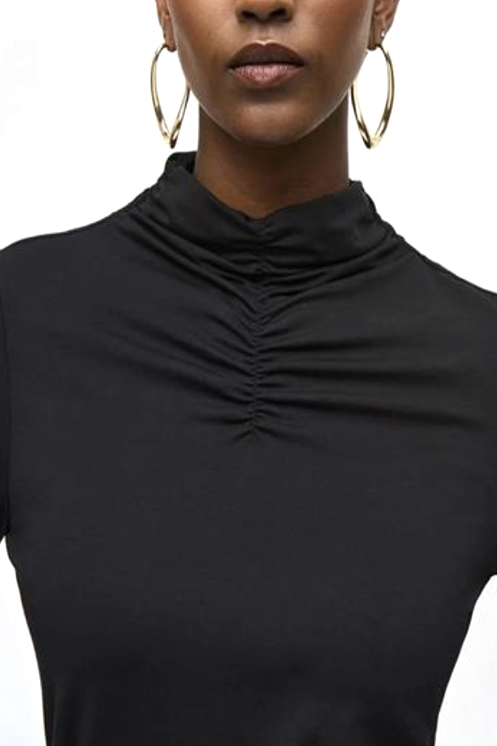 JOSEPH RIBKOFF Joseph Ribkoff  top lange mouw en colletje Zwart
