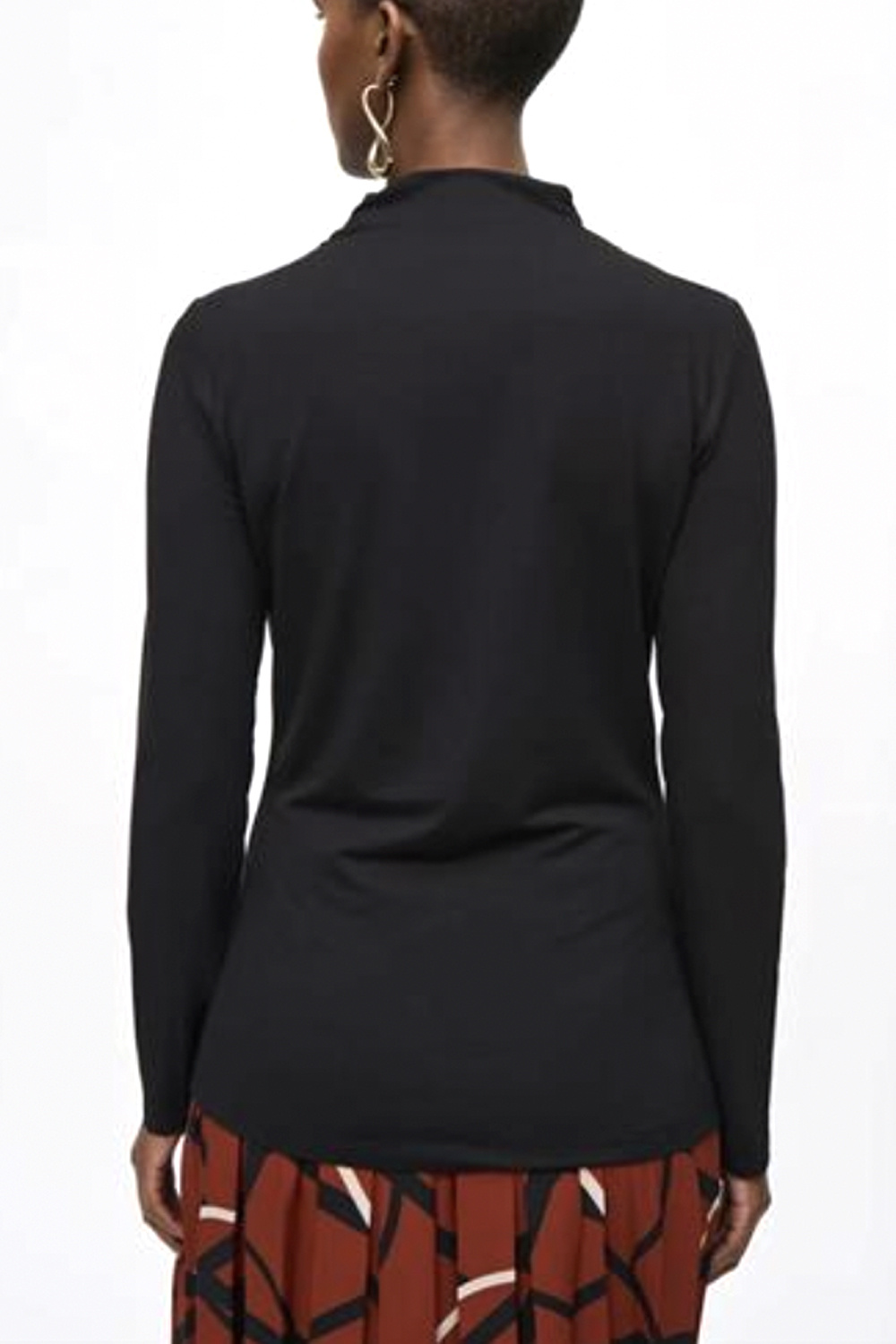 JOSEPH RIBKOFF Joseph Ribkoff  top lange mouw en colletje Zwart