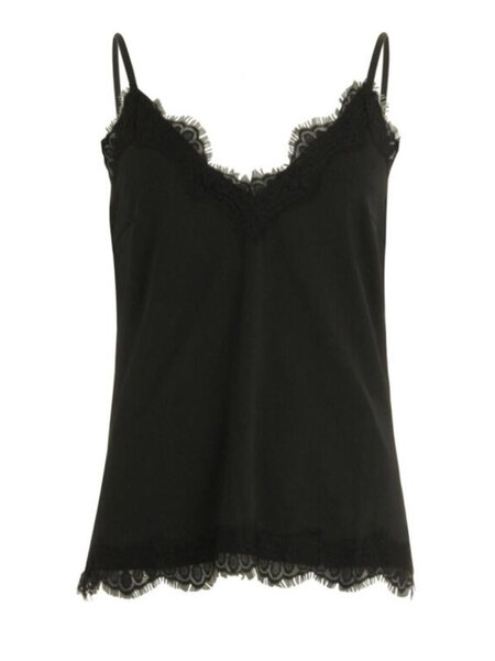 CC HEART CC Heart Rosie Lace top with lace Black ( falls a little wide )