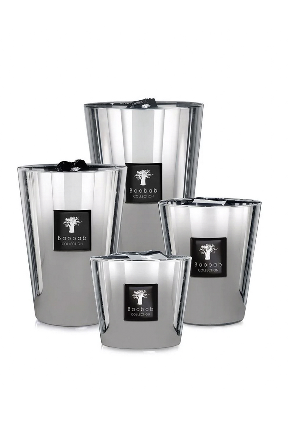 BAOBAB COLLECTION Baobab collection geurkaars Les Exclusives Platinum Max 10  (10 cm hoog)