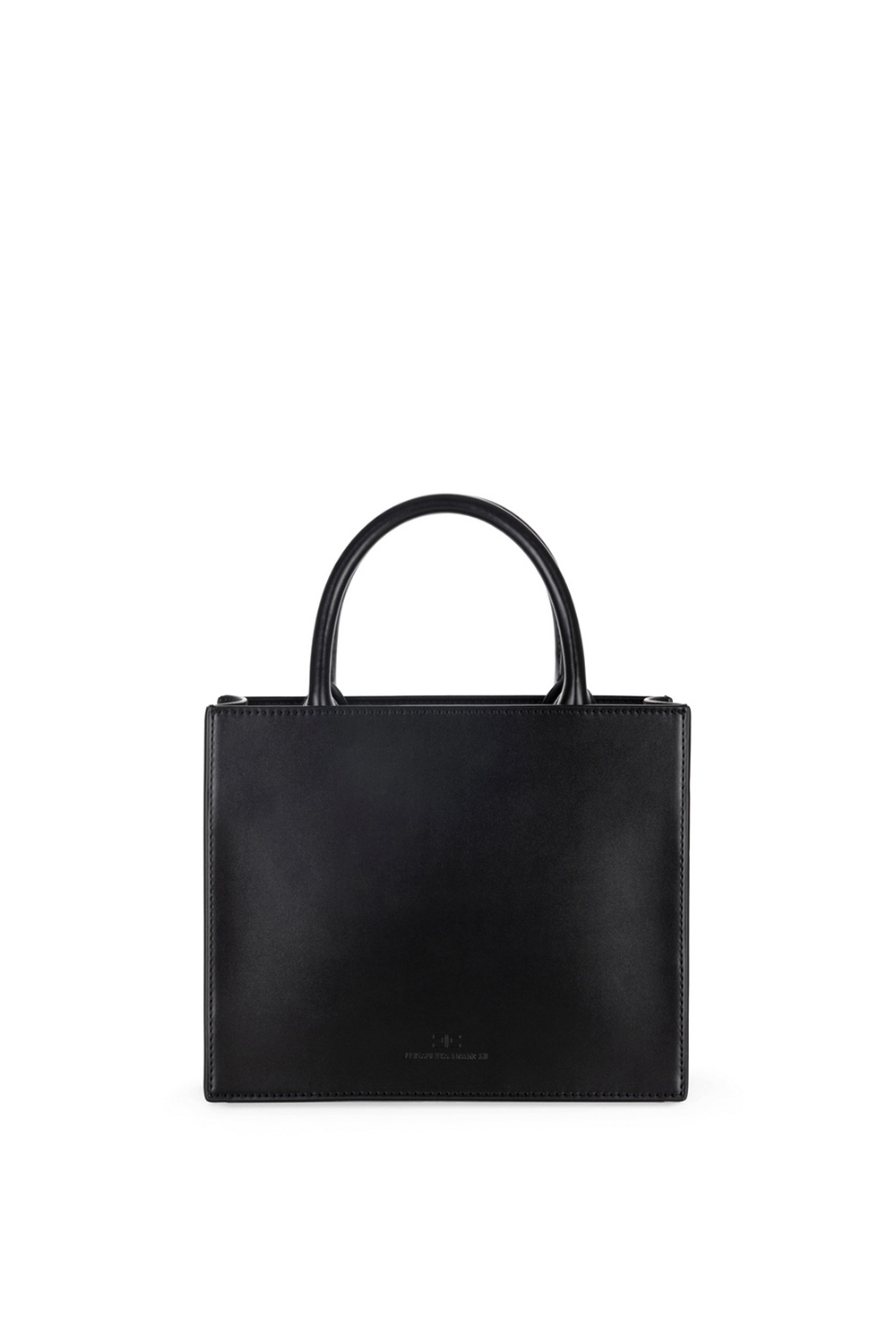 ELISABETTA FRANCHI Elisabetta Franchi small bag with gold logo Black