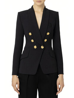 ELISABETTA FRANCHI Elisabetta Franchi colbert jas / blazer Zwart