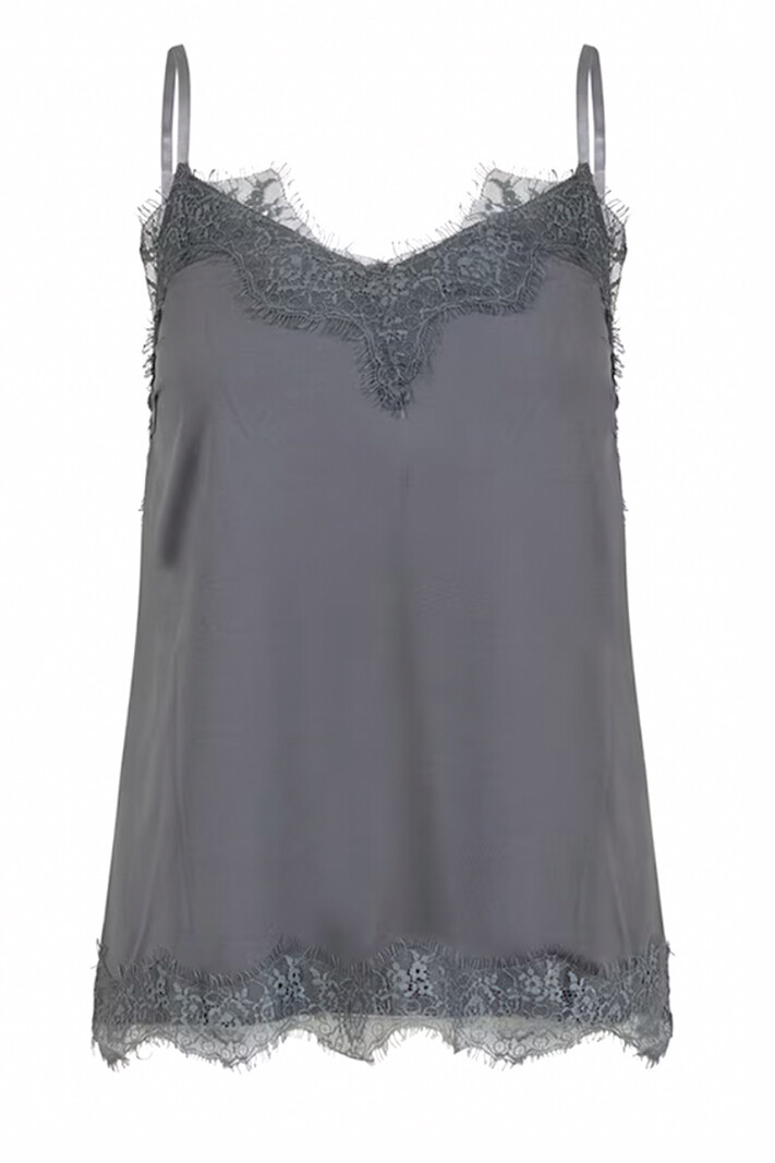 CC HEARTS CC Heart Rosie Lace top with lace Dark Stone / Grey ( one size bigger )