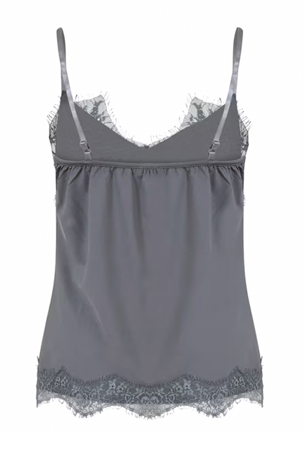 CC HEART CC Heart Rosie Lace top met kant Dark Stone / Grijs ( valt beetje ruim uit )