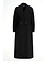 LUISA SPAGNOLI Luisa Spagnoli Lana wool winter coat / Cloak Black