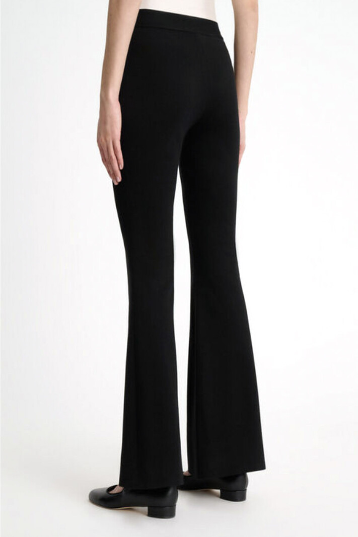 LUISA SPAGNOLI Luisa Spagnoli flaired strech pants Black