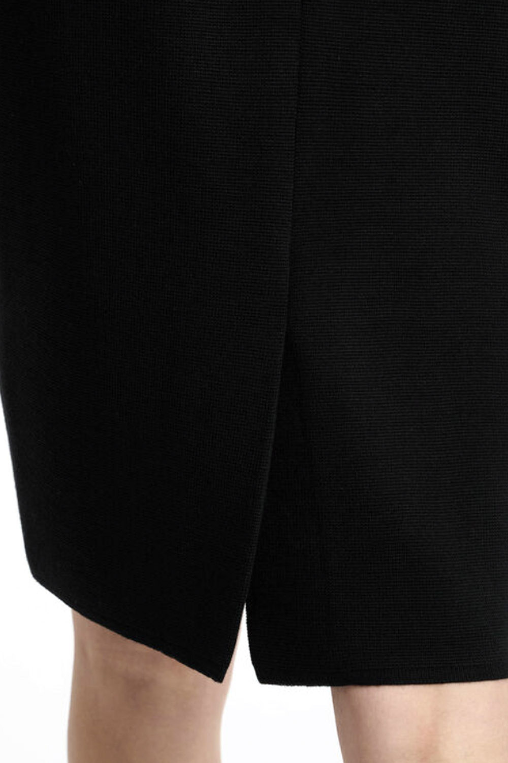 LUISA SPAGNOLI Luisa Spagnoli wollen koker rok strech Zwart