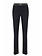 ELISABETTA FRANCHI Elisabetta Franchi trousers straight leg and logo in waistband Black