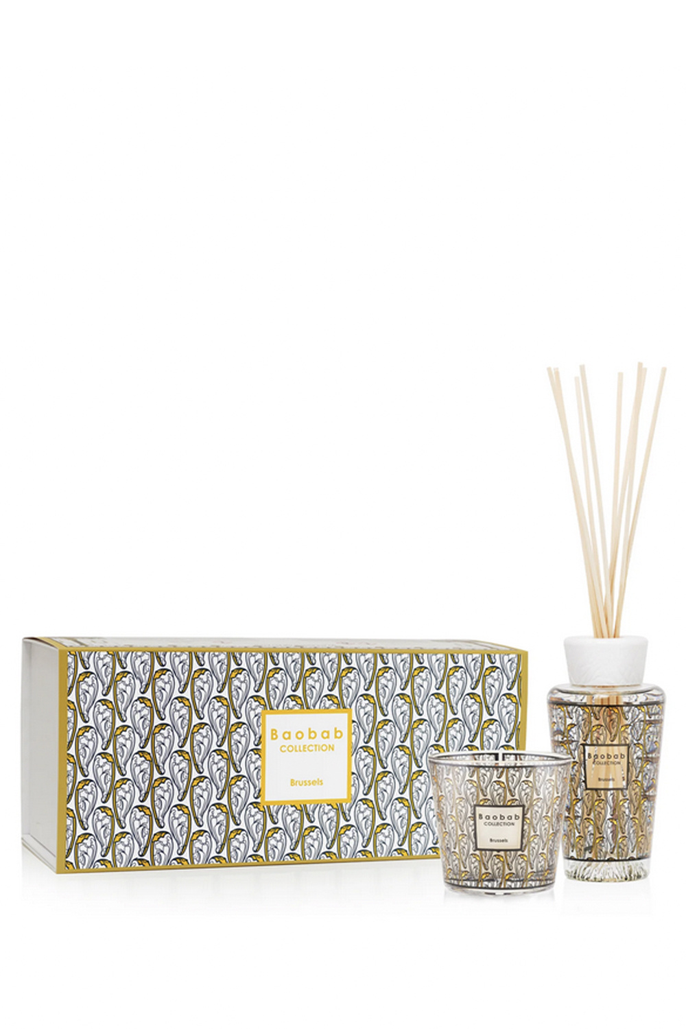 BAOBAB COLLECTION Baobab Collection gift box my first BRUSSELS ( candle + diffuser )