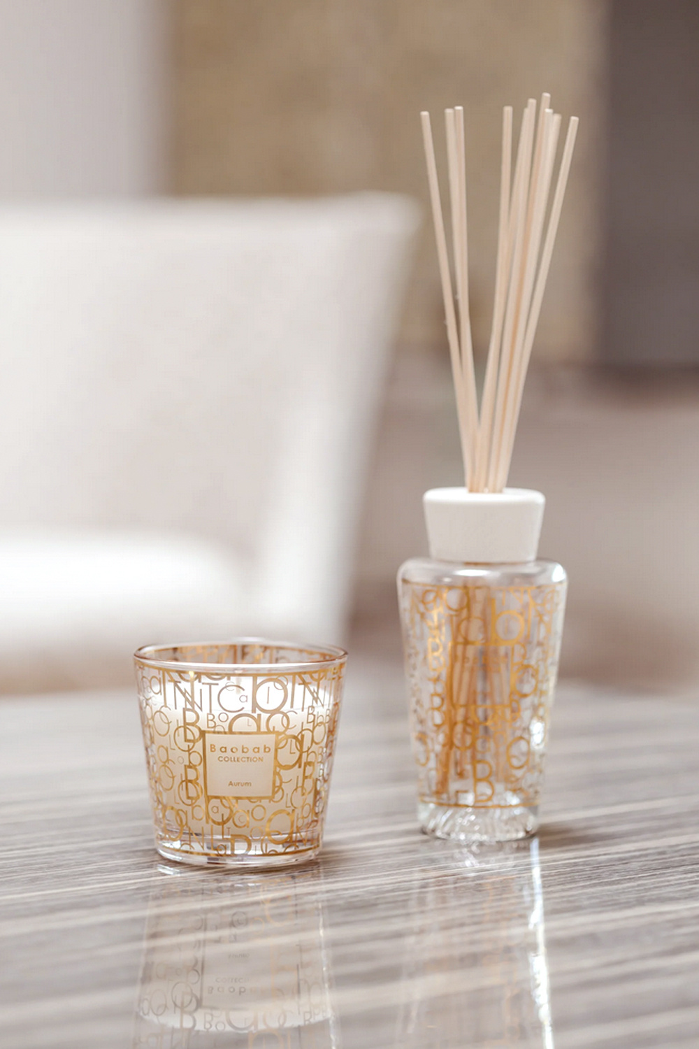 BAOBAB COLLECTION Baobab Collection gift box my first Baobab Les Exclusives Aurum ( candle + diffuser )