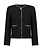 JOSEPH RIBKOFF Joseph Ribkoff blazer with white trim Black