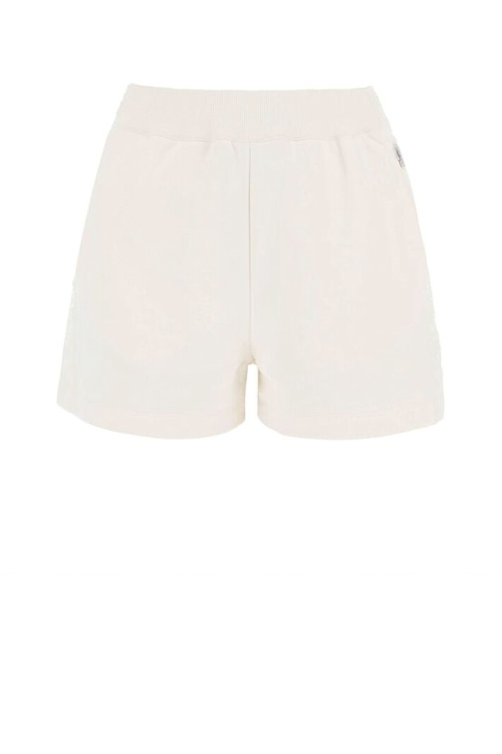 PARAJUMPERS Parajumpers Terra shorts with logo in lacquer letters Moonbeam / cream White