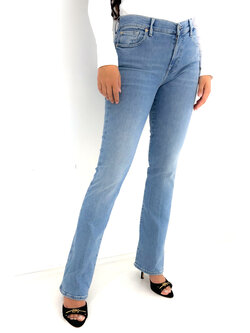 Z (S(UPER SALE Seven for all Mankind bootcut flaired jeans light Blue