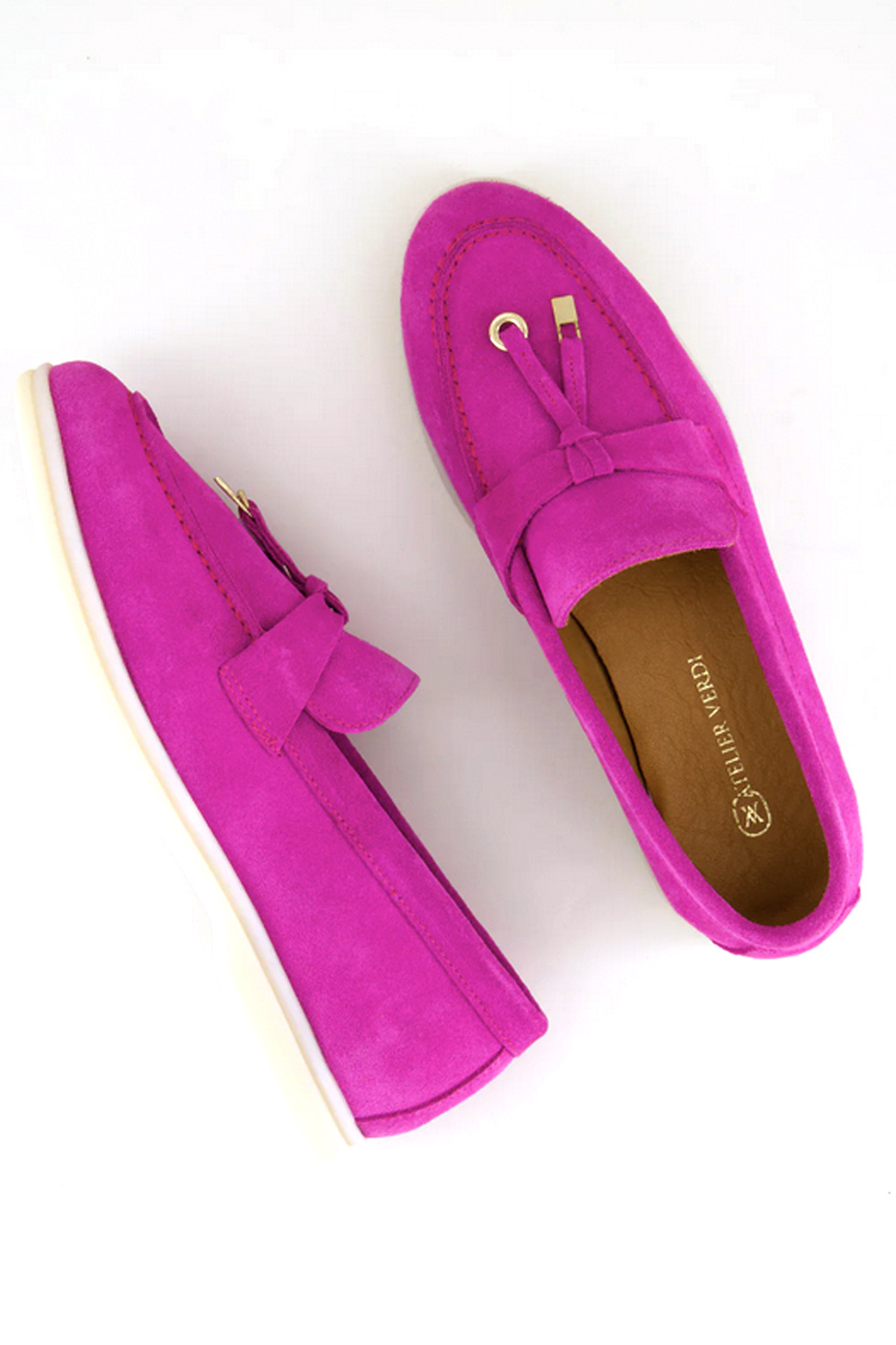 ATELIER VERDI Atelier Verdi AVWL01-Fuxia Nina Loafer PINK