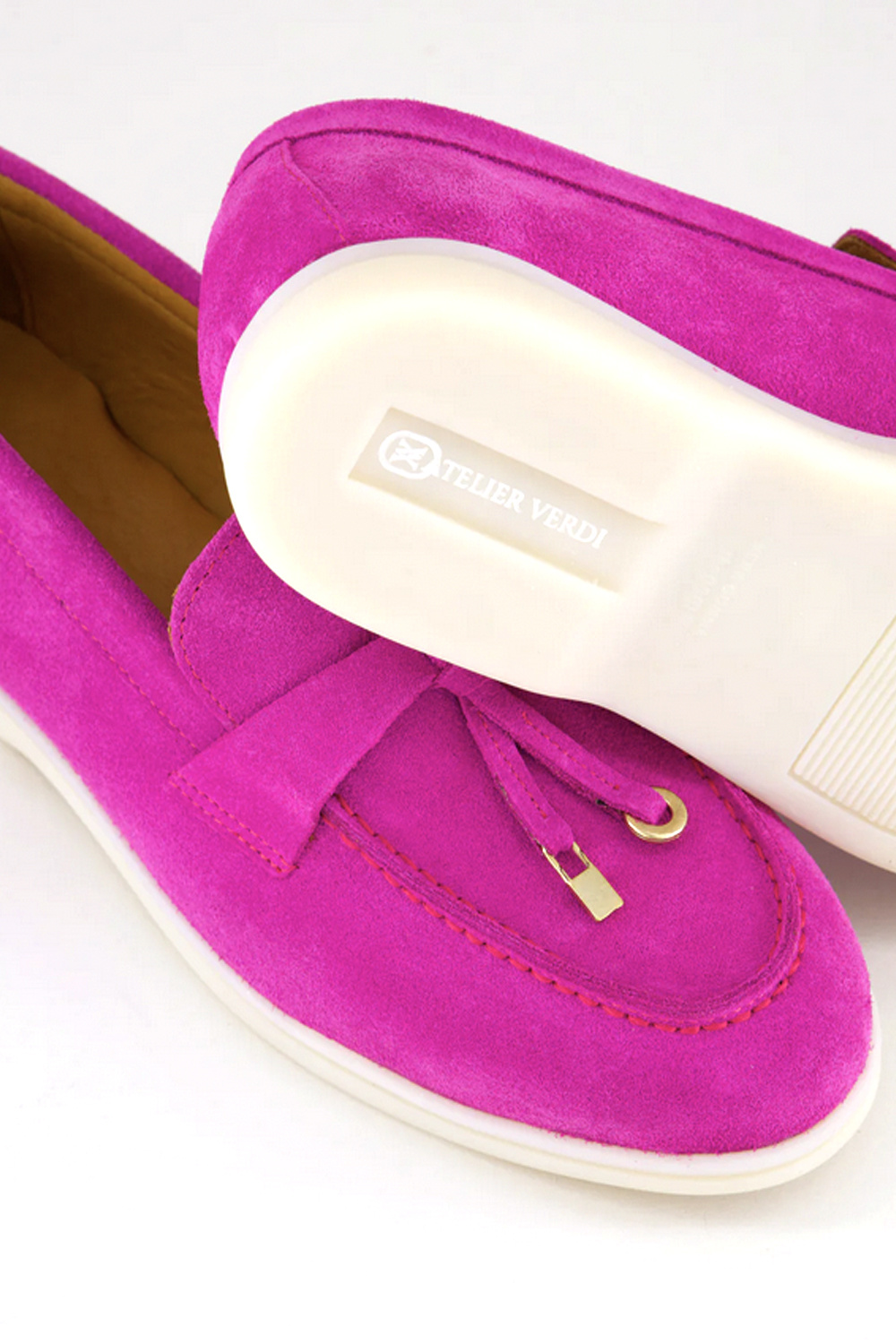 ATELIER VERDI Atelier Verdi AVWL01-Fuxia Nina Loafer PINK