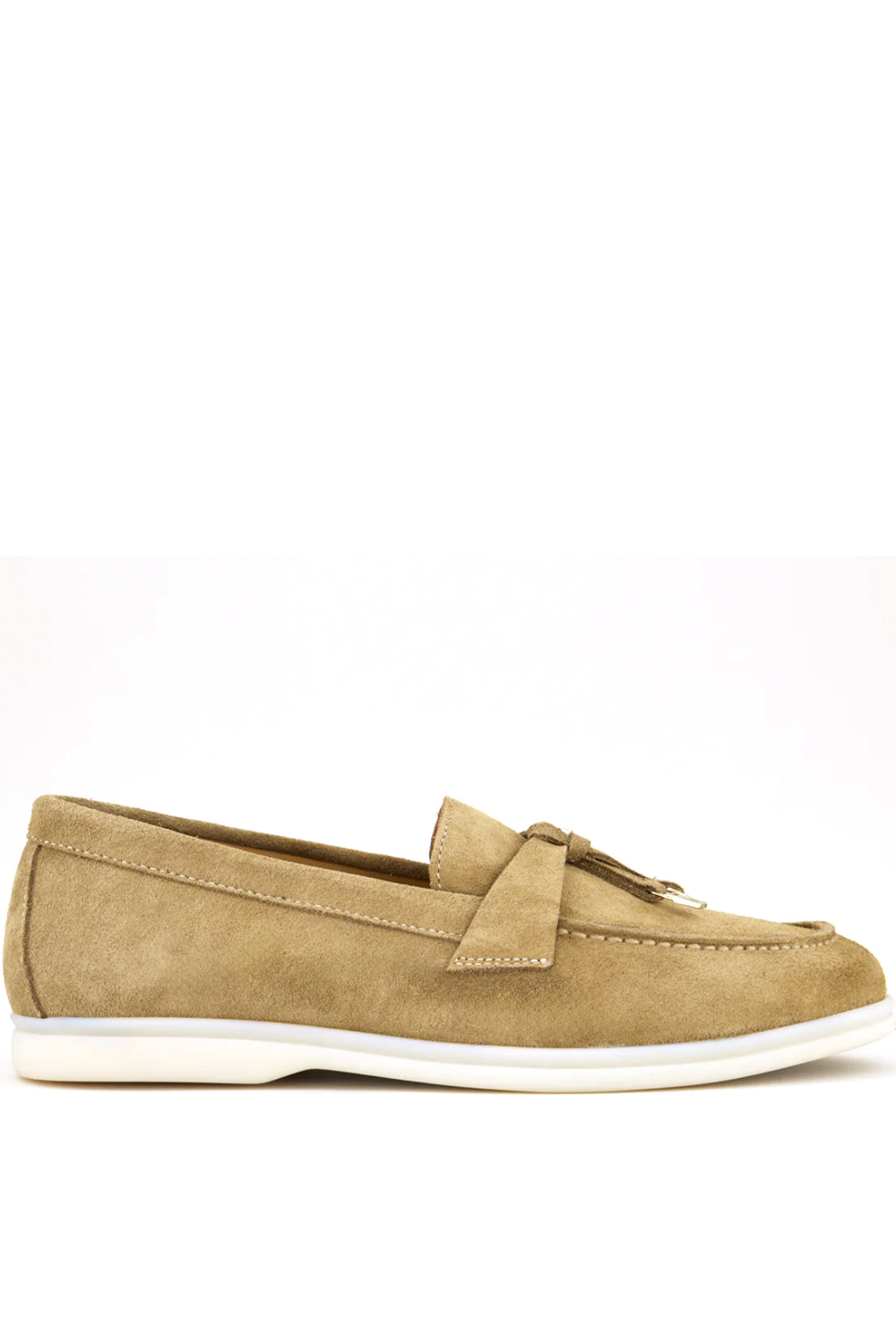 ATELIER VERDI Atelier Verdi AVWL01-Rome Nina Loafer Rome DARK BEIGE