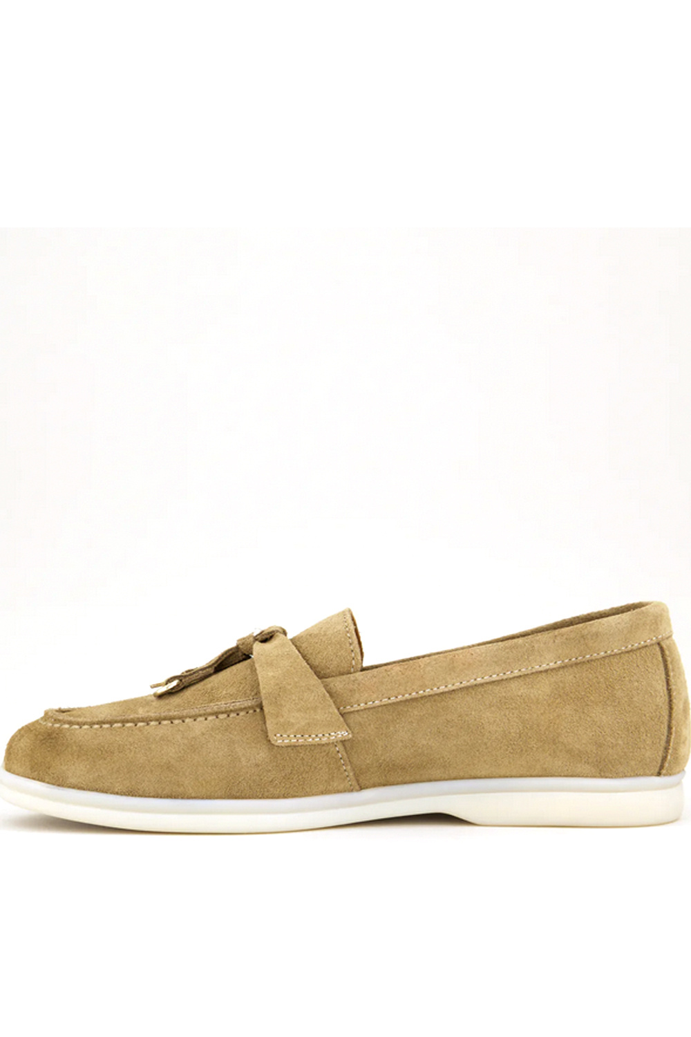 ATELIER VERDI Atelier Verdi AVWL01-Rome Nina Loafer Rome DARK BEIGE