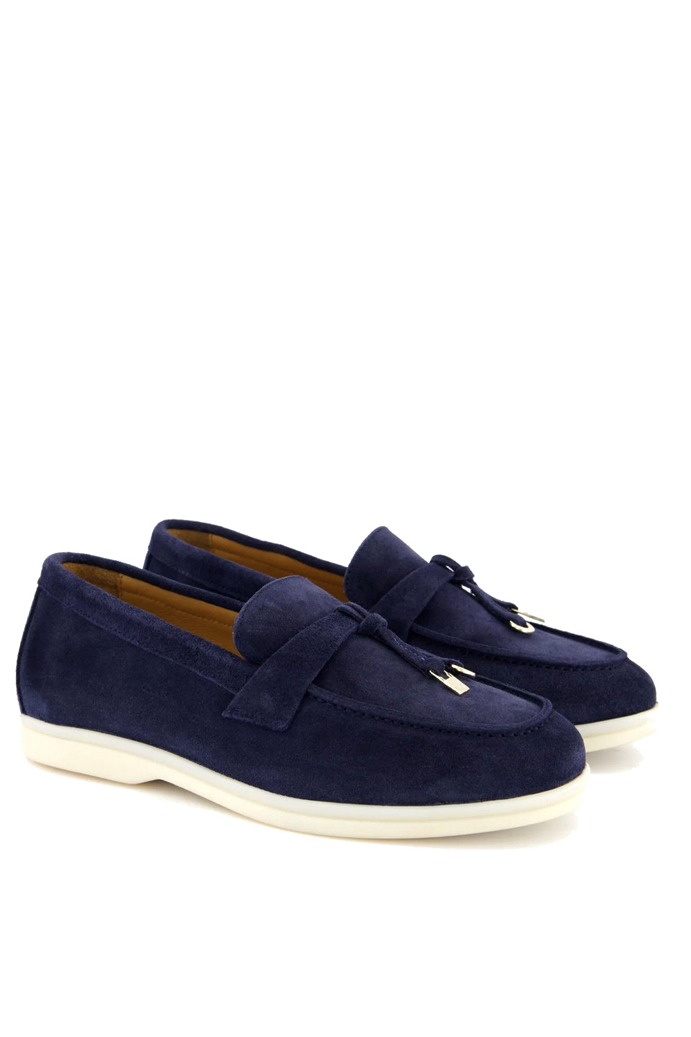 ATELIER VERDI Atelier Verdi AVWL01-NVY Nina Loafer Navy Blue / BLUE