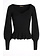 LUISA SPAGNOLI Luisa Spagnoli Merlato sweater BLACK 058426_16390000_merlato