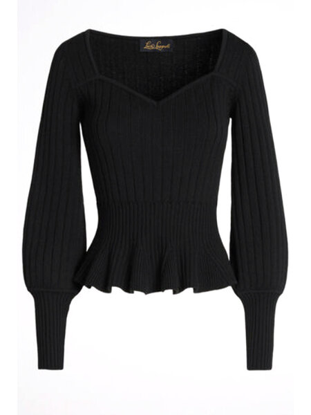 LUISA SPAGNOLI Luisa Spagnoli Merlato sweater BLACK 058426_16390000_merlato