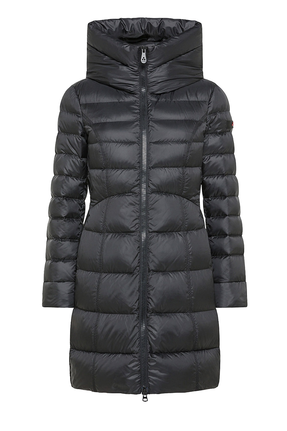 PEUTEREY Peuterey Lavara winterjas met muts ZWART ( valt een maat kleiner uit)