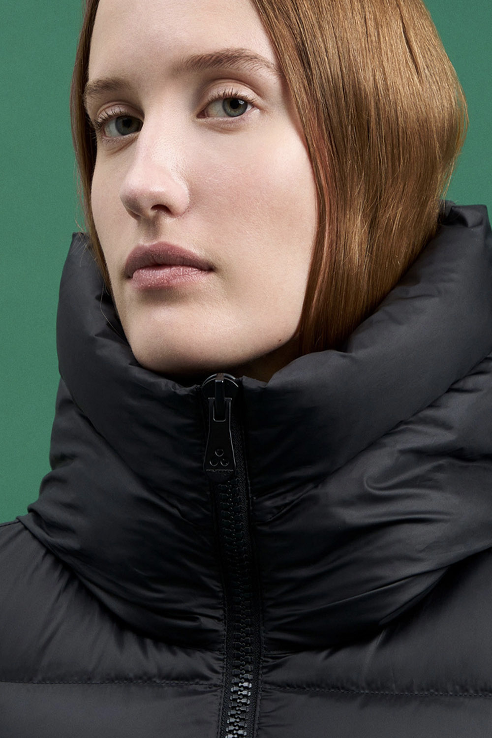 PEUTEREY Peuterey Lavara winterjas met muts ZWART ( valt een maat kleiner uit)