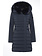 PEUTEREY Peuterey Seriola ml 04 Fur getailleerde winterjas met fur donker BLAUW