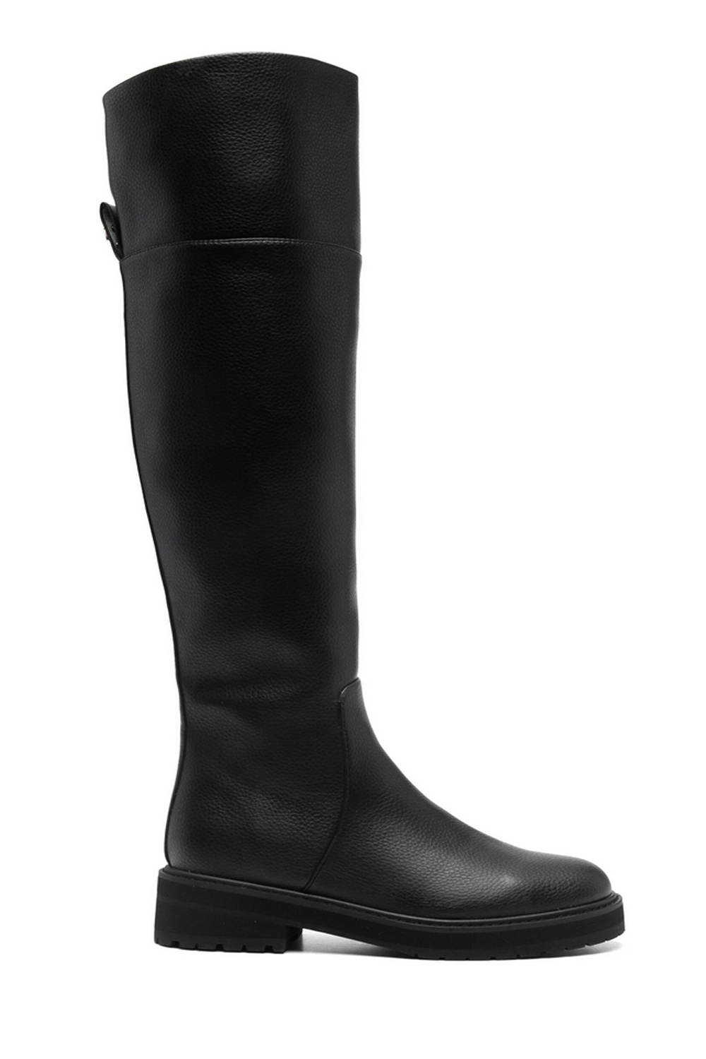 TWINSET Twinset overknee leather boot BLACK