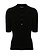 TWINSET Twinset top with cut outs and black diamonds BLACK