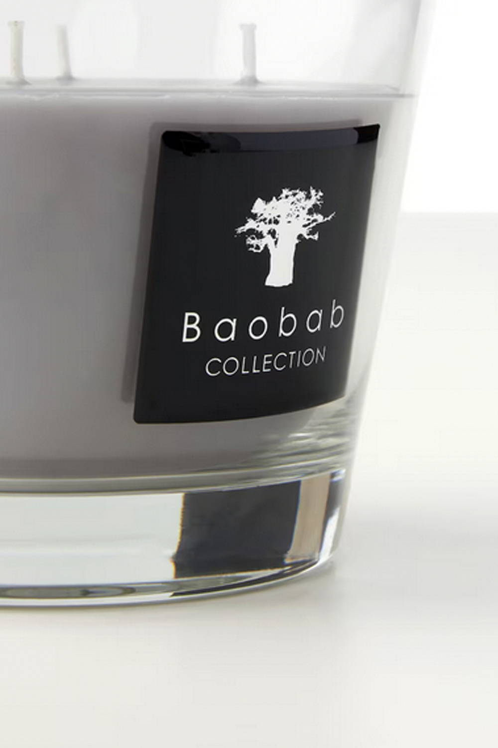 BAOBAB COLLECTION Baobab collection geurkaars All seasons White Rino GRIJS Max 16 ( 16 cm)