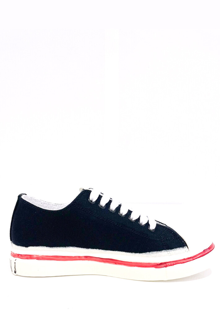 MARNI Marni trainers with cream white sole and red trim dark BLUE